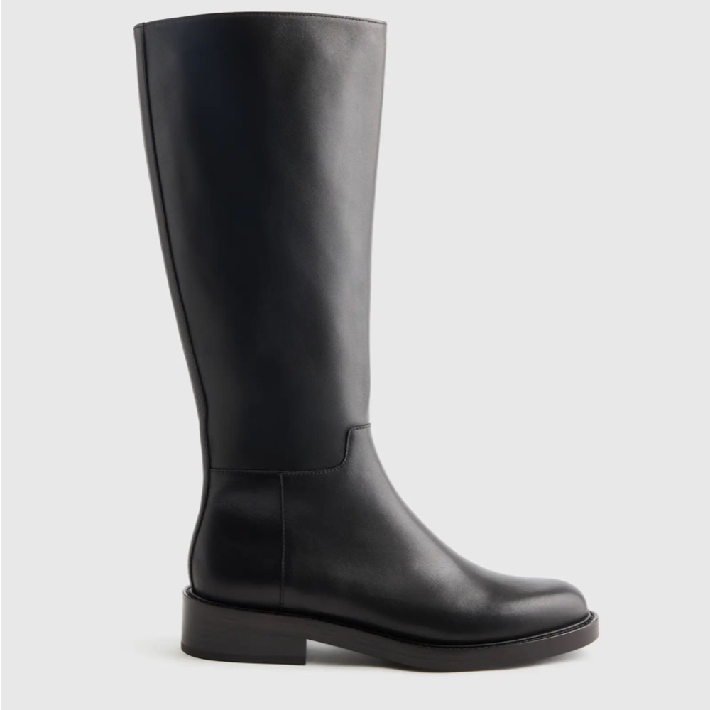 NEW Quince Italian Leather Riding Boots Size 10
